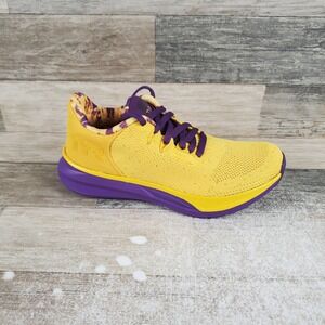 TYR Techknit RNR-1 Trainer Womens Shoes 6 Running Athletic Yellow Purple Sneaker